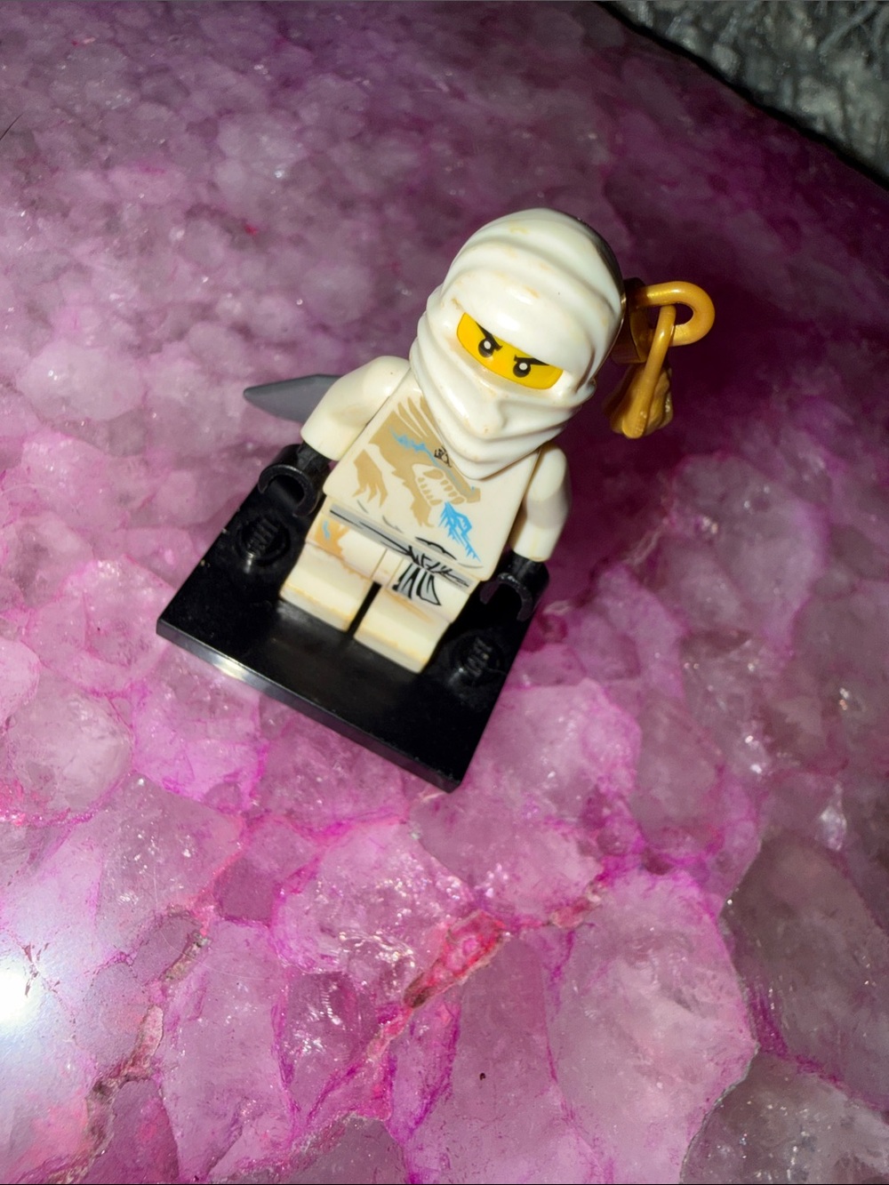 LEGO Minifigure Zane DX NINJAGO NJO 0018 With Gray Sward